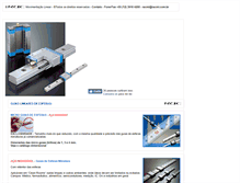 Tablet Screenshot of guiaslineares.com.br